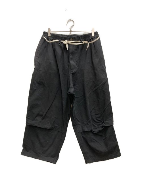 Y-3（ワイスリー）Y-3 (ワイスリー) M CANVAS WORKWEAR CROPPED PANTS ブラック サイズ:Mの古着・服飾アイテム