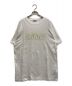DIOR HOMME（ディオール オム）の古着「ロゴ刺繍オーバーサイズTシャツ」｜ホワイト