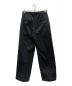 beautiful people (ビューティフルピープル) selvedge logo chino wide pants ブラック サイズ:40：9000円