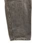 中古・古着 BALENCIAGA (バレンシアガ) ボタンフライブラックデニムパンツ ブラック サイズ:SIZE 71cm (W28)：10000円