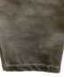 中古・古着 MAISON SPECIAL (メゾンスペシャル) Washed Vegan Leather Wide Straight Pants ブラック サイズ:38：7000円