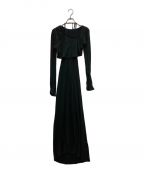 Mame Kurogouchiマメクロゴウチ）の古着「Ribbed Jersey Multi-Way Dress 4WAY」｜ブラック
