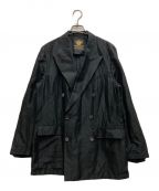 MAISON SPECIALメゾンスペシャル）の古着「Dress-Over Peaked Lapel Double Tailored Jacket」｜ブラック