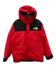 THE NORTH FACE (ザ ノース フェイス) マウンテンダウンジャケット レッド サイズ:XL
