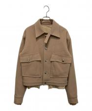 sulvam (サルバム) ウールショートブルゾン ベージュ サイズ:M