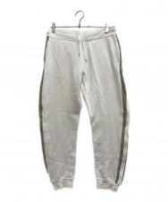 HERMES (エルメス) ランH スウェットパンツ ホワイト サイズ:L