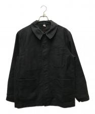 LE TRAVAILLEUR GALLICE (ル・トラヴァイユール・ガリス) 50s-60sMOLESKIN WORKER JACKET ブラック サイズ:2