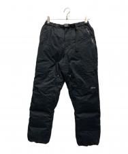 NANGA (ナンガ) ダウンパンツ ブラック サイズ:S