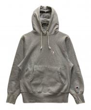 Champion REVERSE WEAVE (チャンピオン リバース ウィーブ) 90s リバースウィーブパーカー グレー サイズ:M
