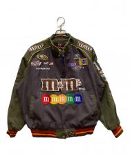 JH DESIGN (ジェイエイチデザイン) レーシングジャケット グレー×カーキ サイズ:L