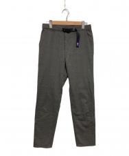 THE NORTHFACE PURPLELABEL (ザ・ノースフェイス パープルレーベル) Polyester Check Field Pants グレー サイズ:30