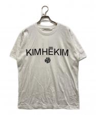 KIMHEKIM (キムヘキム) ローズロゴプリントTシャツ ホワイト サイズ:M