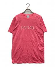 Patou (パトゥ) ロゴプリントTシャツ ピンク サイズ:S
