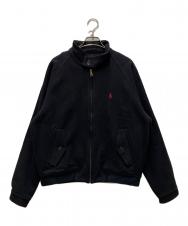 POLO RALPH LAUREN (ポロ・ラルフローレン) 90s ウールハリントンジャケット(G9型) ブラック サイズ:M