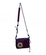 marimekko (マリメッコ) LOISA PICCOLO KIOSKI SHOULDER BAG ブルー×レッド