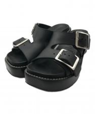 LOEWE (ロエベ) EASE HEEL SLIDE ブラック サイズ:36