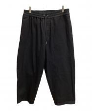FUMITO GANRYU (フミトガンリュウ) LIGHT OZ EASY DENIM PANTS ブラック サイズ:3