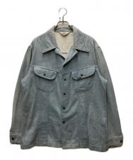 LEE (リー) 70s シャモアクロスジャケット ブルー サイズ:不明