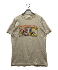 FRUIT OF THE LOOM (フルーツオブザルーム) The Flaming Lips (ザ フラミング リップス) 00’S Yoshimi Battles the Pink Robots プリントTEE アイボリー サイズ:M