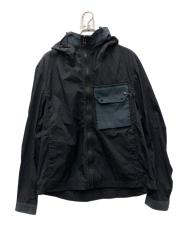 TEN-C (テンシー) Hooded Zipped Mid Layer ブラック サイズ:55