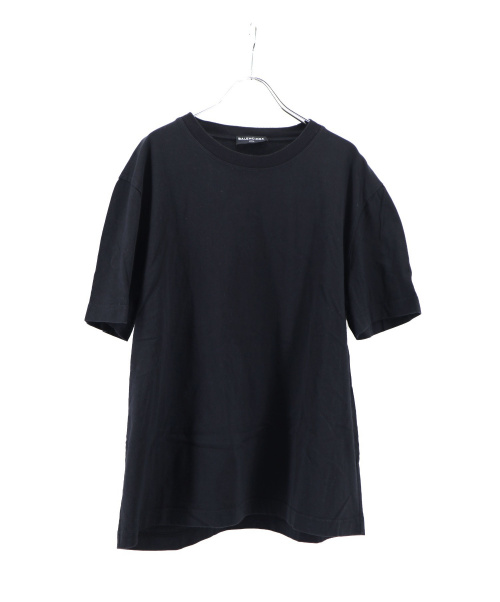 BALENCIAGA（バレンシアガ）BALENCIAGA (バレンシアガ) バックロゴTシャツ ブラック サイズ:XLの古着・服飾アイテム