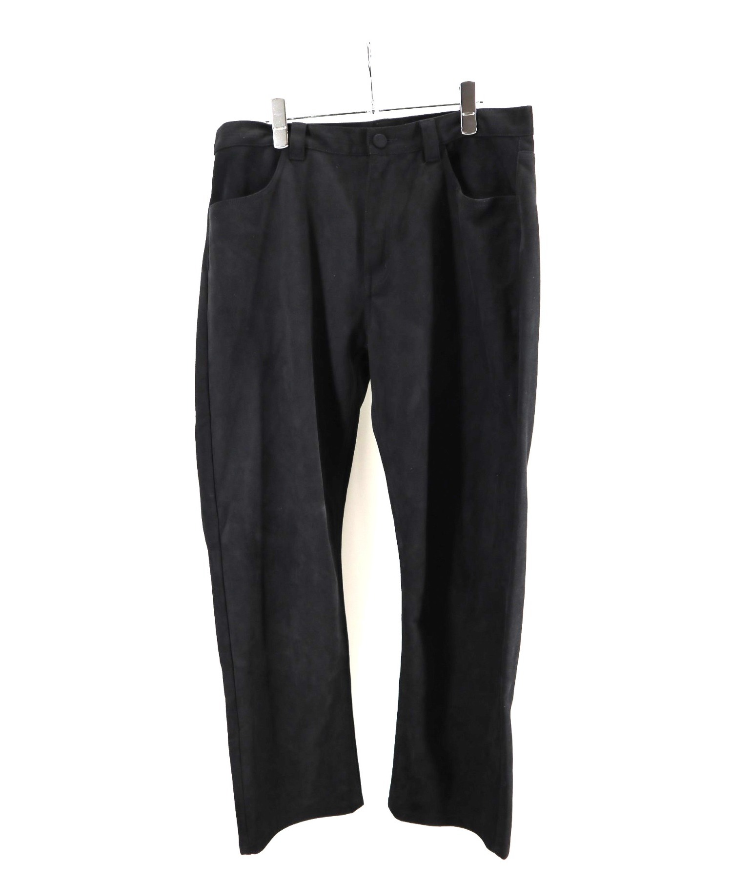 中古 古着通販 Ikumi イクミ スウェードパンツ ブラック サイズ ブランド 古着通販 トレファク公式 Trefac Fashion