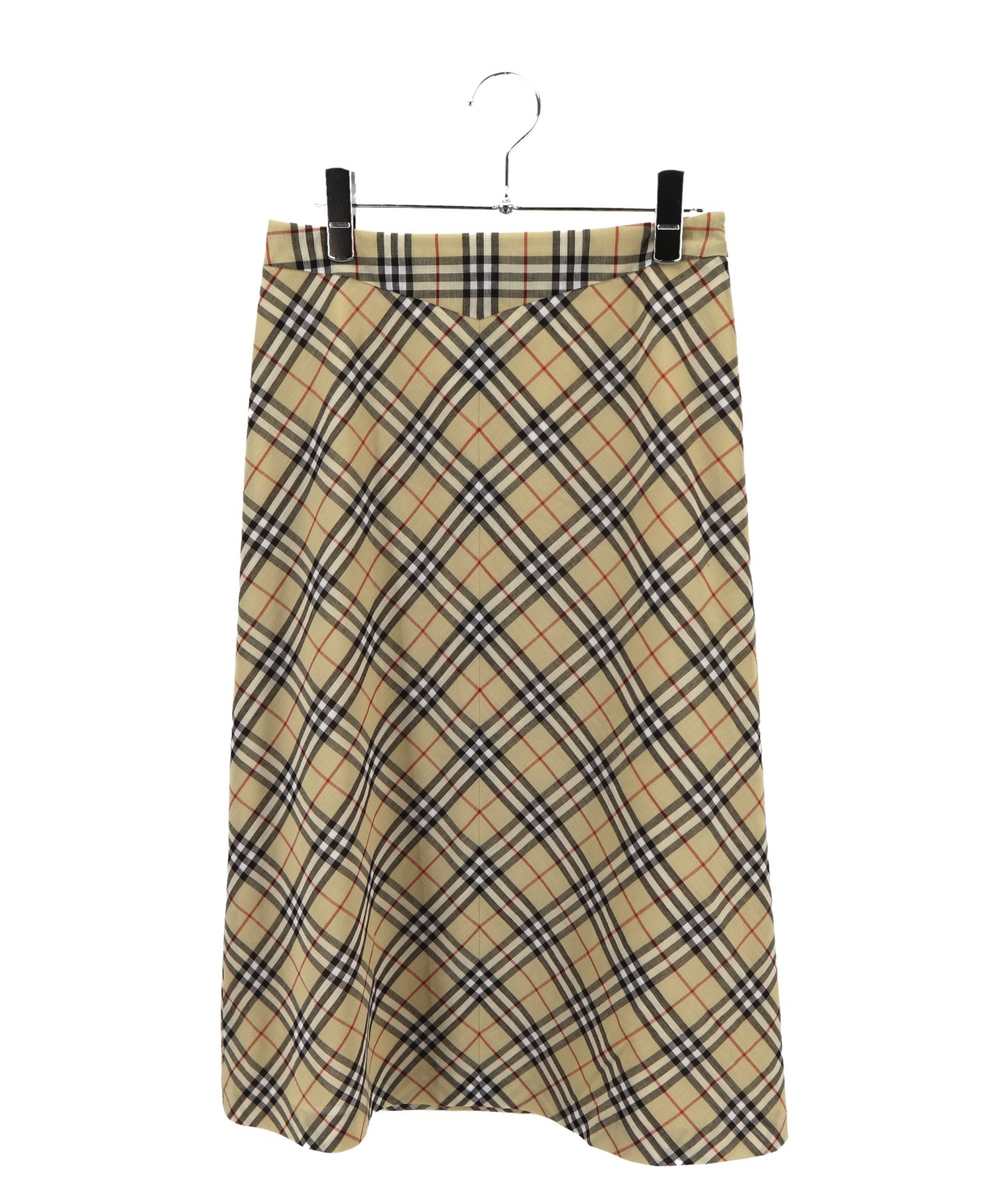 中古 古着通販 Burberry Blue Label バーバリーブルーレーベル Old チェックスカート ベージュ ブラウン サイズ 38 ブランド 古着通販 トレファク公式 Trefac Fashion