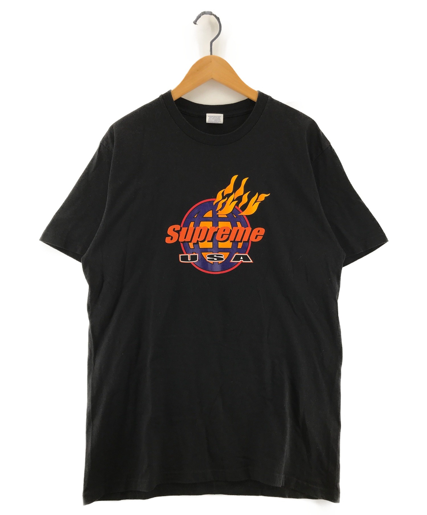 supreme fire tee
