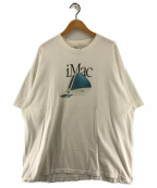 Hanes（ヘインズ）の古着「[古着]90s Hanesボディ iMacプリントTシャツ」｜ホワイト