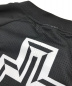 中古・古着 MARCELO BURLON (マルセロバーロン) フットボールTシャツ メッシュカットソー ブラック サイズ:XS：2480円