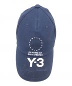 Y-3（）の古着「Y-3 STREET CAP」｜ネイビー