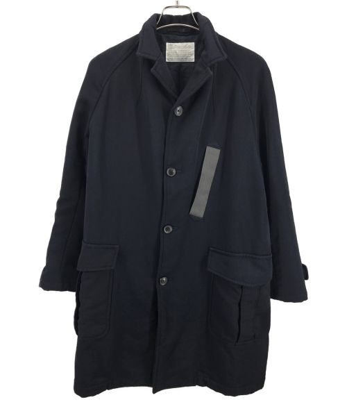 KOLOR（カラー）KOLOR (カラー) ナイロンウールチェスターコート ネイビー サイズ:1の古着・服飾アイテム