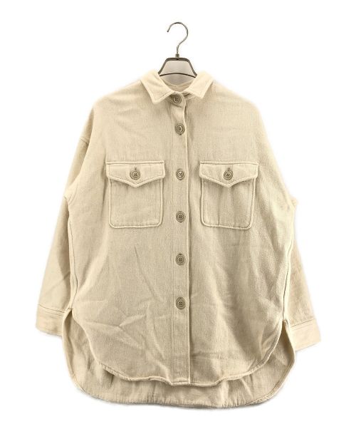 BEARDSLEY（ビアズリー）BEARDSLEY (ビアズリー) CPOジャケット ホワイト サイズ:FREEの古着・服飾アイテム