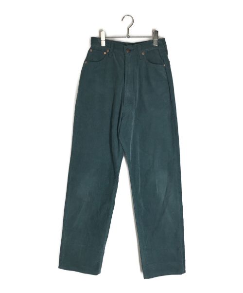 leno（リノ）leno (リノ) ハイウエストコーデュロイパンツ グリーン サイズ:2の古着・服飾アイテム