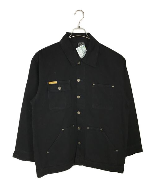PRSN BLU（プリズンブルース）PRSN BLU (プリズンブルー) カバーオール ブラック サイズ:Mの古着・服飾アイテム