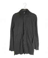 Y's (ワイズ) 2枚襟デザインウールジャケット グレー サイズ:3