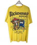 THE BLACK EYE PATCHブラックアイパッチ）の古着「Spendin Night Tシャツ」｜イエロー