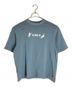 BEAMS×Arnold Palmer by ALWAYTHビームス×アーノルドパーマーバイオルウェイズ）の古着「別注ビッグプリントTシャツ」｜ブルー