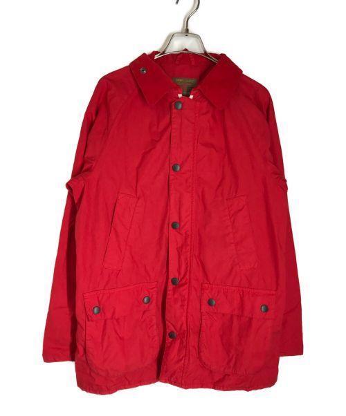 Barbour（バブアー）Barbour (バブアー) ノンオイルド フィールドジャケット レッド サイズ:XLの古着・服飾アイテム
