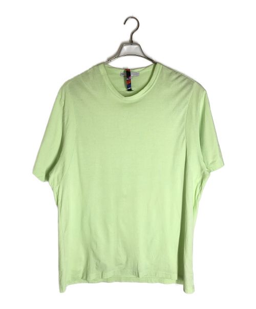 Y-3（ワイスリー）Y-3 (ワイスリー) ロゴ入りネオンTシャツ グリーン サイズ:Lの古着・服飾アイテム