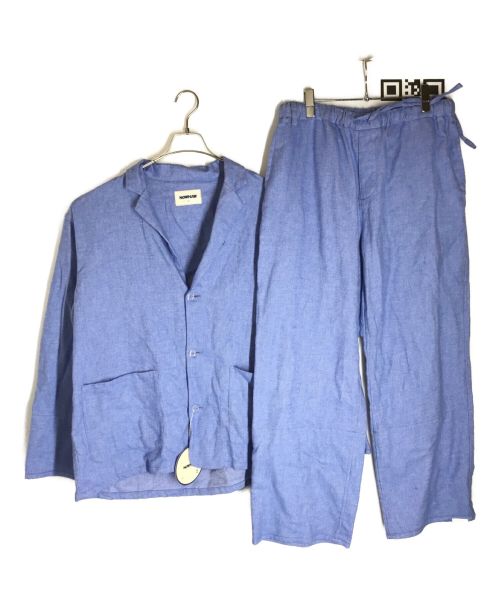 NOWHAW（ノウハウ）NOWHAW (ノウハウ) パジャマセットアップ ブルー サイズ:2の古着・服飾アイテム