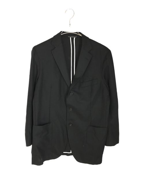 Belvest（ベルヴェスト）Belvest (ベルヴェスト) テーラードジャケット ブラック サイズ:52の古着・服飾アイテム
