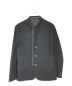 NEIL BARRETT（ニールバレット）の古着「ジップウールテーラードジャケット」｜ブラック