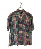 POLO RALPH LAURENポロ・ラルフローレン）の古着「90sパッチワークシャツ」｜マルチカラー