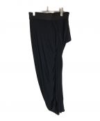 Jean Paul Gaultier FEMMEジャンポールゴルチェフェム）の古着「オールドドレープデザインスカート」｜ネイビー
