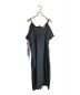 enrica (エンリカ) コットンシルクタイプライタードレス ブラック サイズ:FREE：18800円