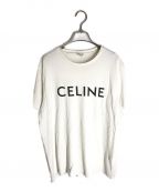 CELINEセリーヌ）の古着「21SSロゴtシャツ」｜ホワイト