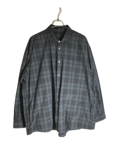 BROCHURE（ブローシュアー）BROCHURE (ブローシュアー) オーバーサイズシャツ グレー サイズ:Lの古着・服飾アイテム