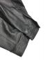 中古・古着 FIRST DOWN (ファーストダウン) レザージャケット ブラック サイズ:M：5800円