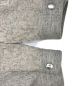 中古・古着 mint designs (ミント デザインズ) ビッグジャガードライダースジャケット グレー サイズ:2：8800円